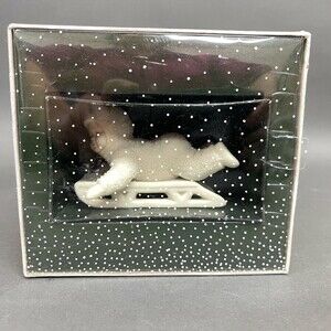 Dept. 56 Snow Babies Figure Figurine Baby on Sled Christmas
